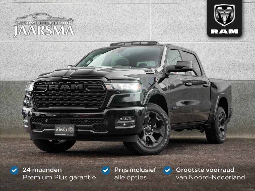 Dodge Ram 1500 3.0L SST 420pk Big Horn Night CrewCab 4x4 |Pr, Automaat, Stof, Zwart, 2993 cc