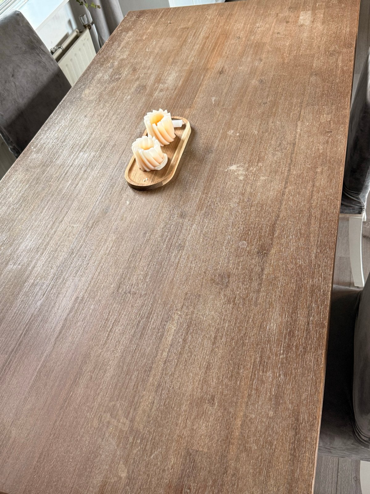 Landelijke eettafel (180x90x78 cm) - evt. met stoelen, Ophalen, Gebruikt, 50 tot 100 cm, 150 tot 200 cm