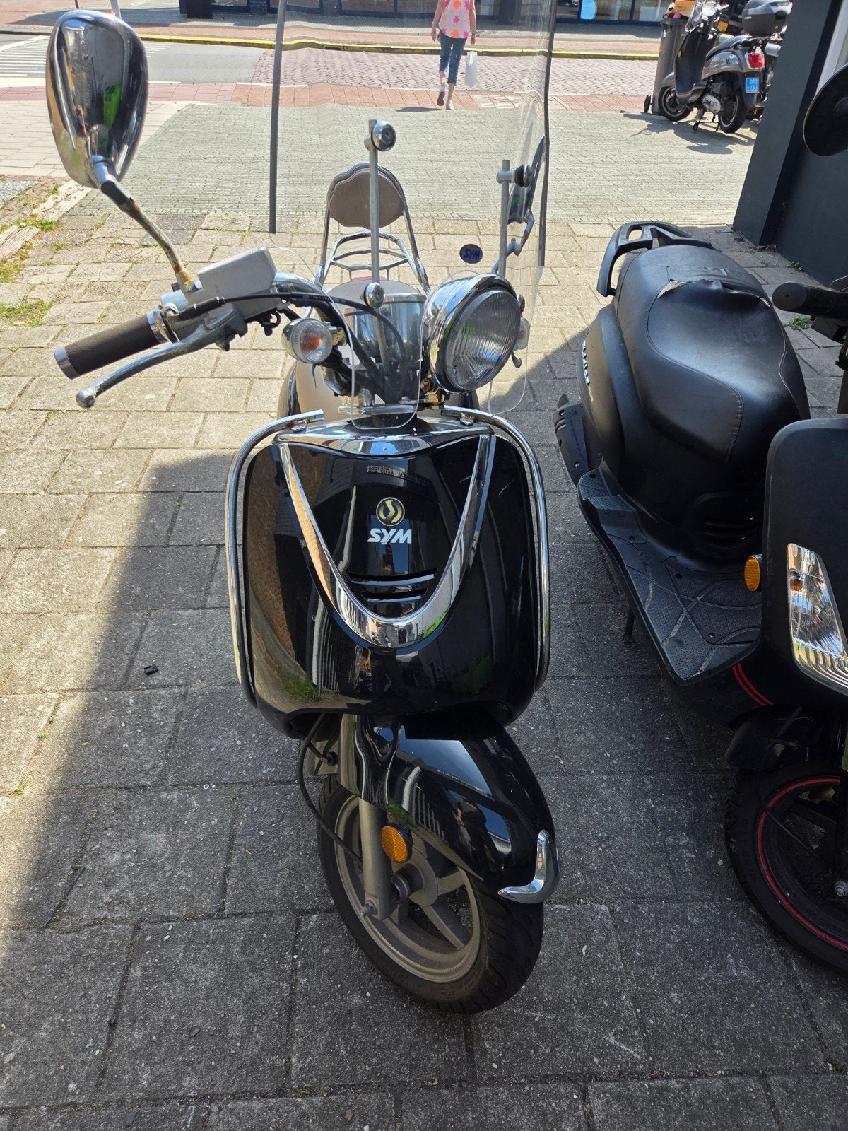 sym allo 25 km, Ophalen of Verzenden, Gebruikt, Benzine, Allo