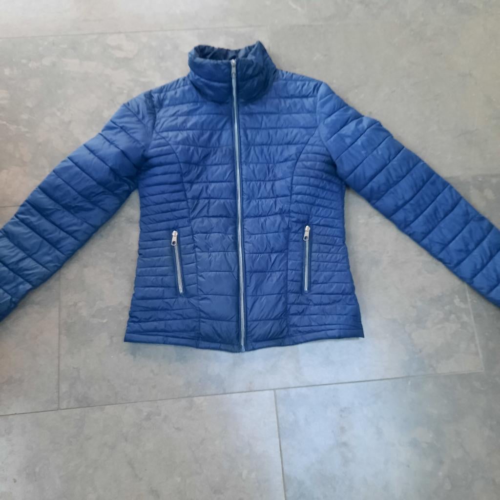Zomer jas blauw coolcat 36, Verzenden, Gedragen, Maat 36 (S), Blauw