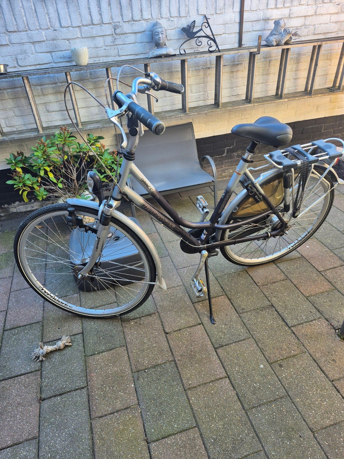 Batavus Staccato damesfiets, 28 inch, 7 versnellingen, Ophalen, Gebruikt, Versnellingen, Batavus