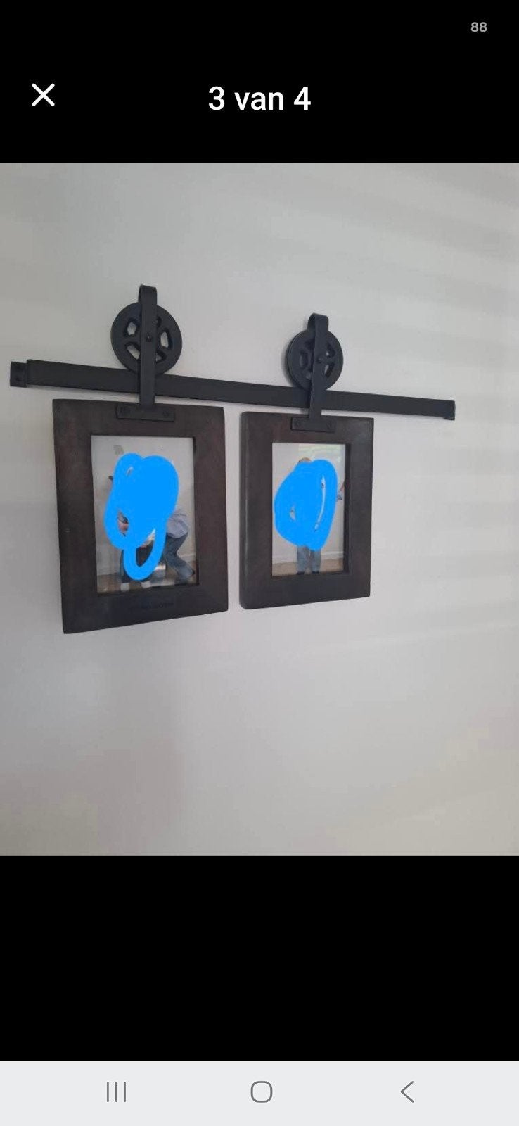 riviera maison foto rails, Ophalen of Verzenden, Zo goed als nieuw, 25 tot 50 cm, Minder dan 100 cm