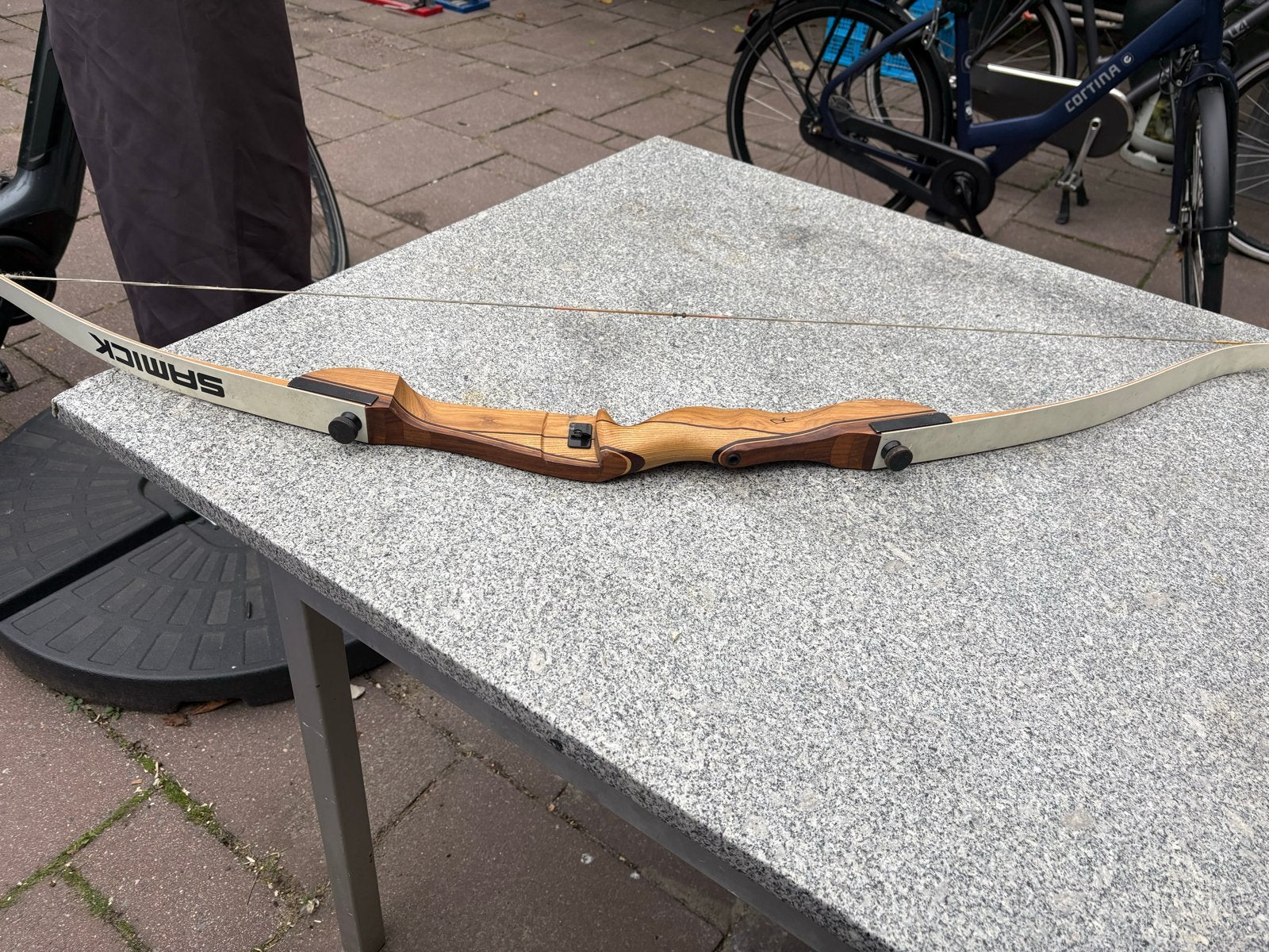 Uitgebreide Handboog Set - Samick Polaris 24 lbs, Ophalen of Verzenden, Gebruikt