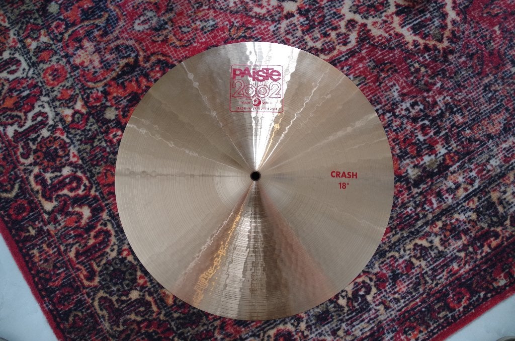 Paiste 2002 18 inch crash, Ophalen, Zo goed als nieuw, Overige merken