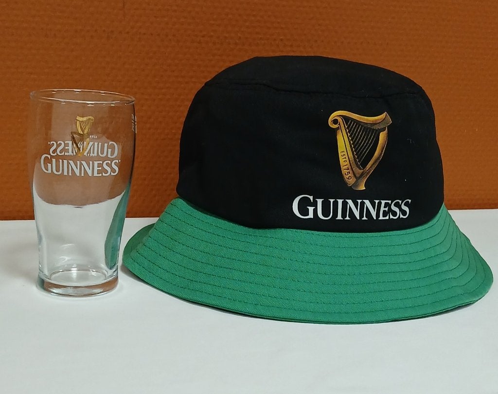 Guinness Set, Ophalen of Verzenden, Gebruikt, Glas of Glazen, Overige merken