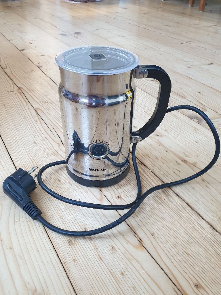 Nespresso melkopschuimer Aeroccino + Plus - model 3192 NIEUW, Witgoed en Apparatuur, Melkopschuimers, Ophalen of Verzenden, Zo goed als nieuw
