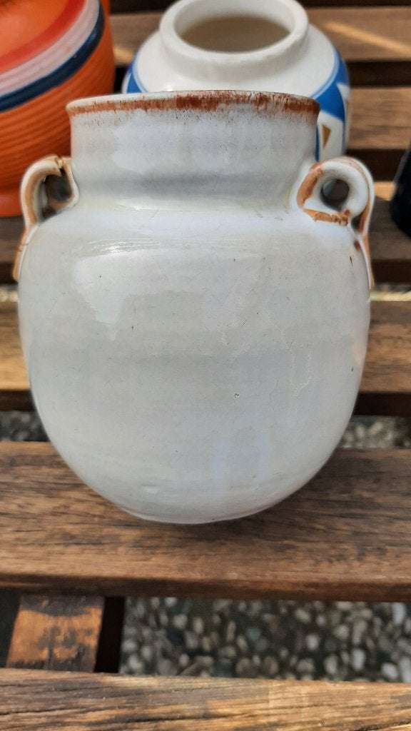 Oud vintage mobach vaasje Utrecht, Ophalen of Verzenden