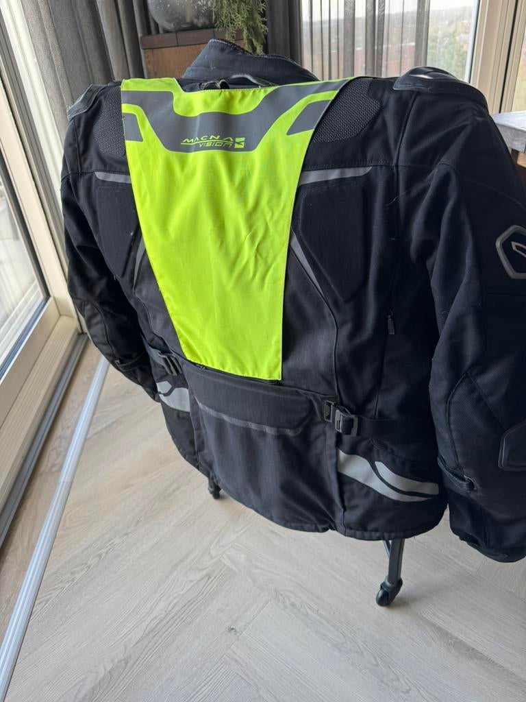 Motorjas Macna all weather heren L, Ophalen of Verzenden, Tweedehands, Heren, Jas | textiel