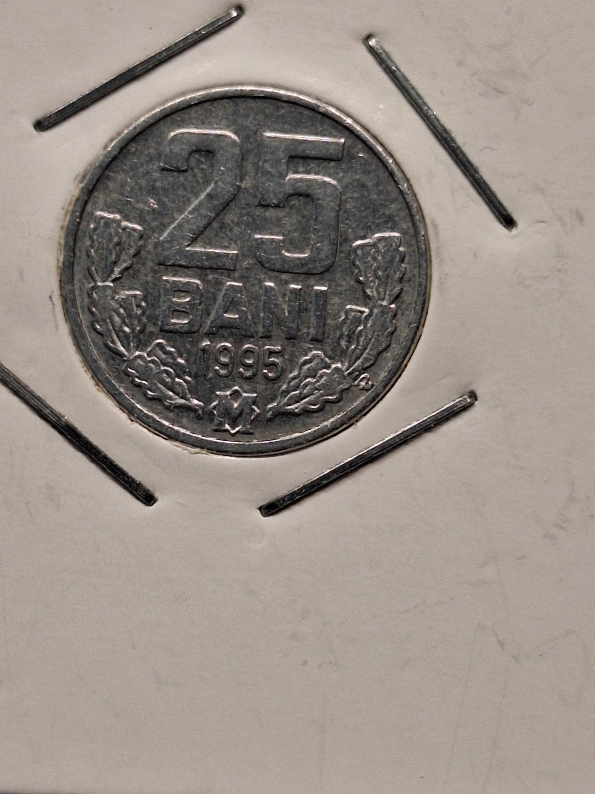 Moldavië 25 bani 1995, Postzegels en Munten, Ophalen of Verzenden, Overige landen