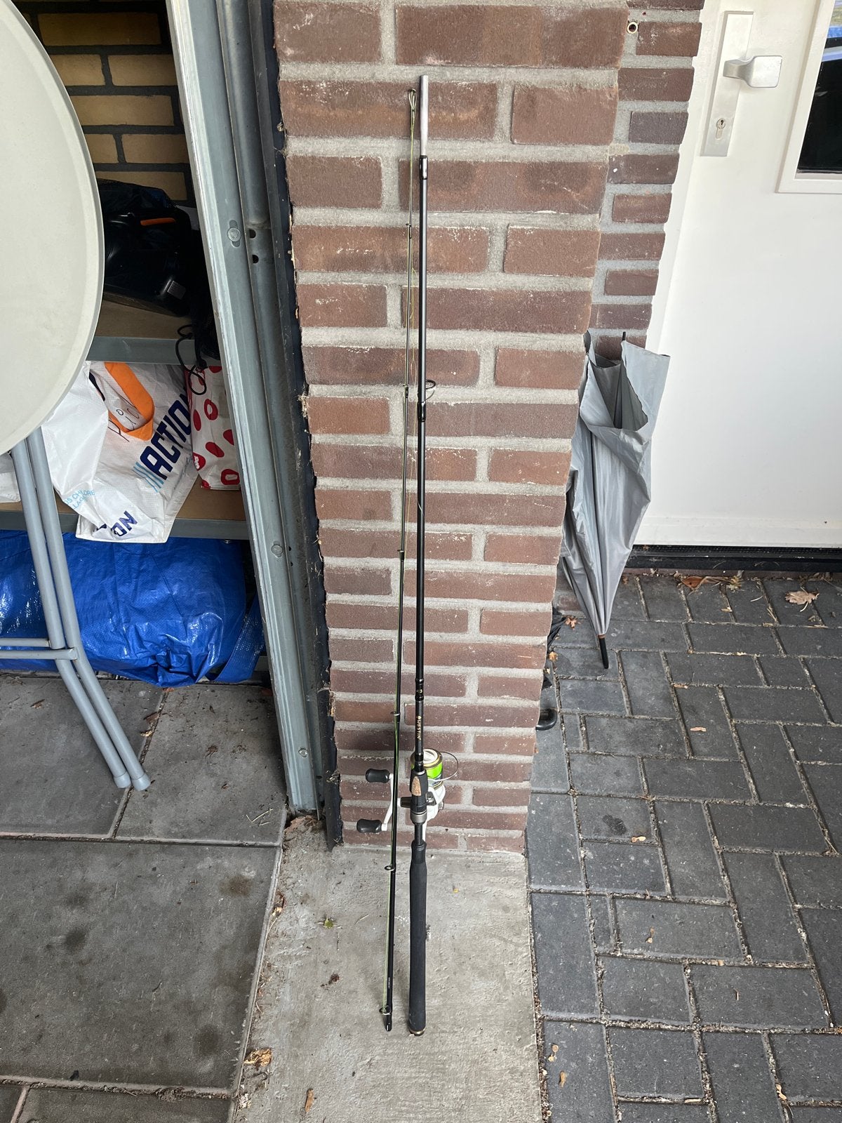 Westin Powershad Werphengel met Shimano Stradic Molen, Watersport en Boten, Ophalen, Gebruikt, Werphengel