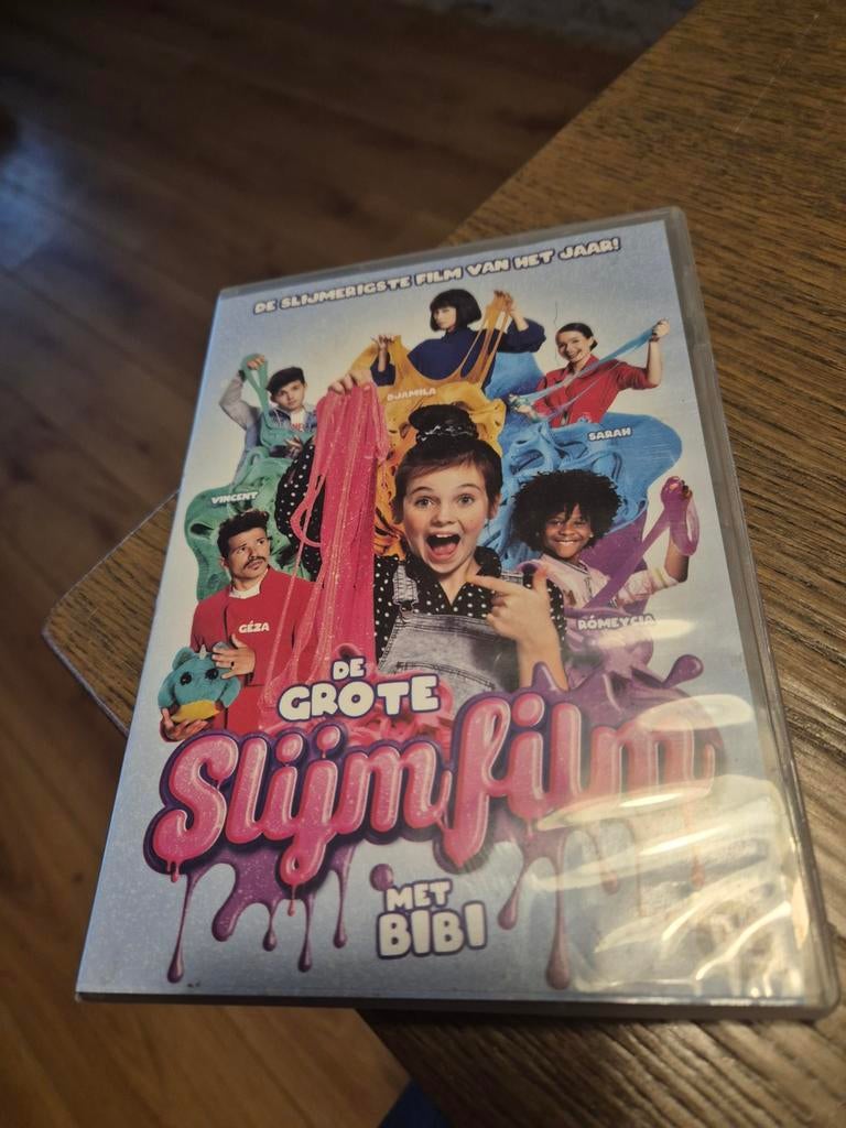 DVD DE grote slijmfilm met Bibi, Alle leeftijden, Ophalen of Verzenden, Zo goed als nieuw