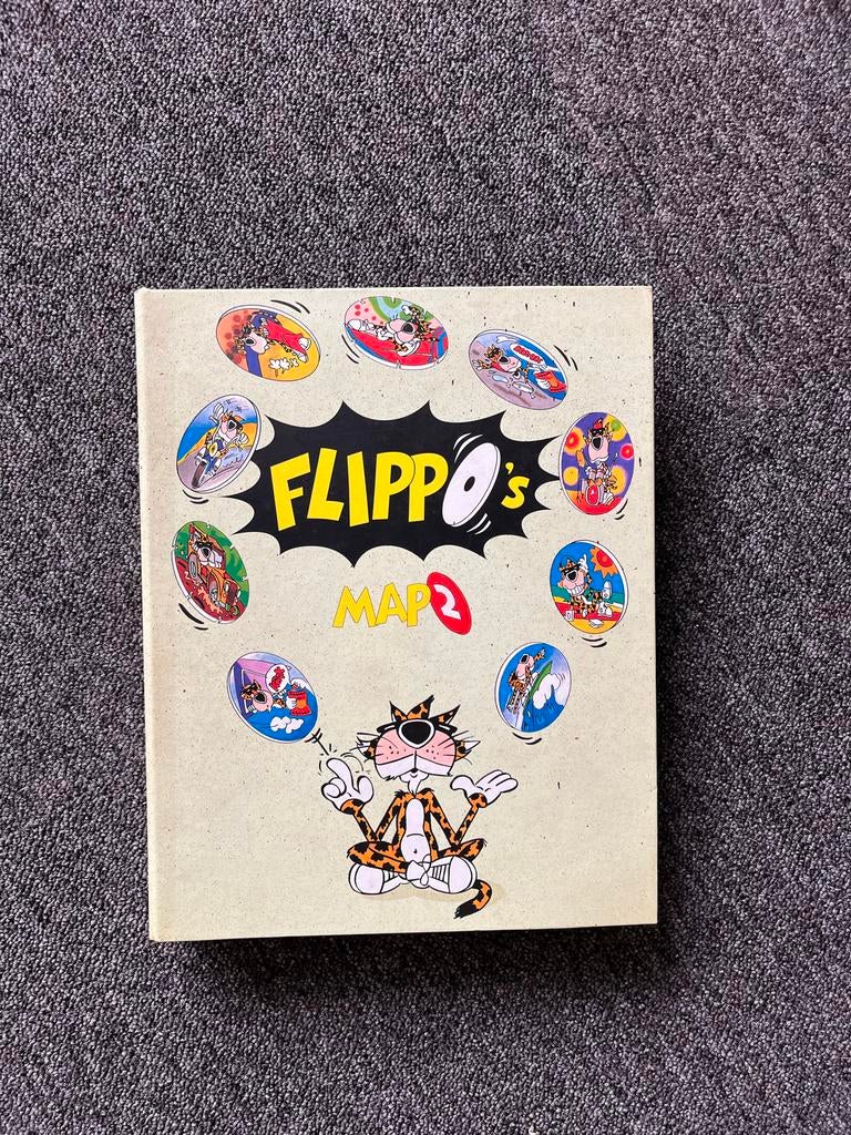 Flippo 2 map, niet compleet, Verzamelen, Flippo's, Ophalen, Looney Tunes, Map, Album of Poster, Met verzamelmap(pen)