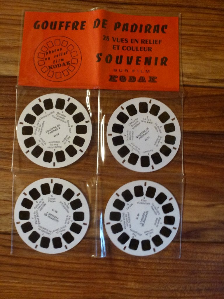 viewmaster gouffre de padirac kodak viewmaster souvenir, Verzamelen, Speelgoed, Ophalen of Verzenden, Gebruikt