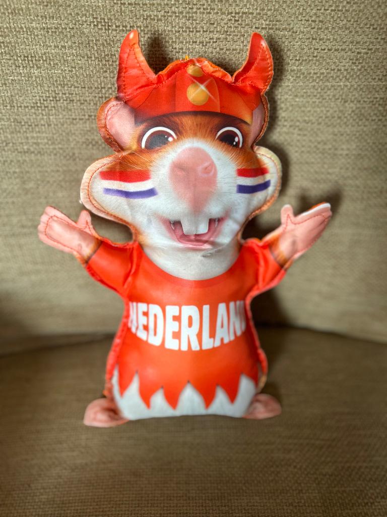 Hamster oranje voetbal Albert Heyn, Verzamelen, Albert Heijn, Ophalen of Verzenden