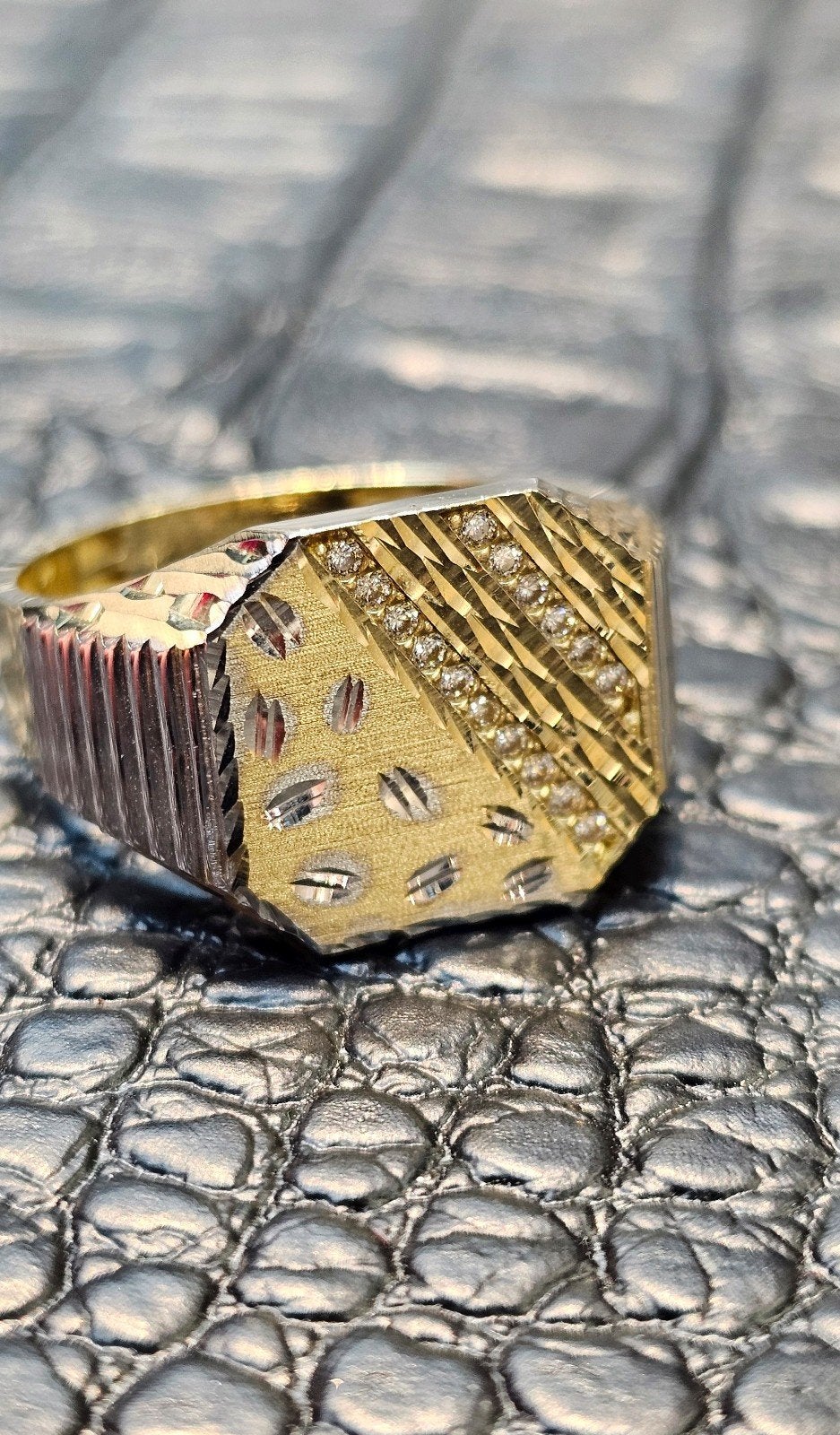 14k gouden ring, 20 of groter, Heer, Nieuw, Ophalen of Verzenden