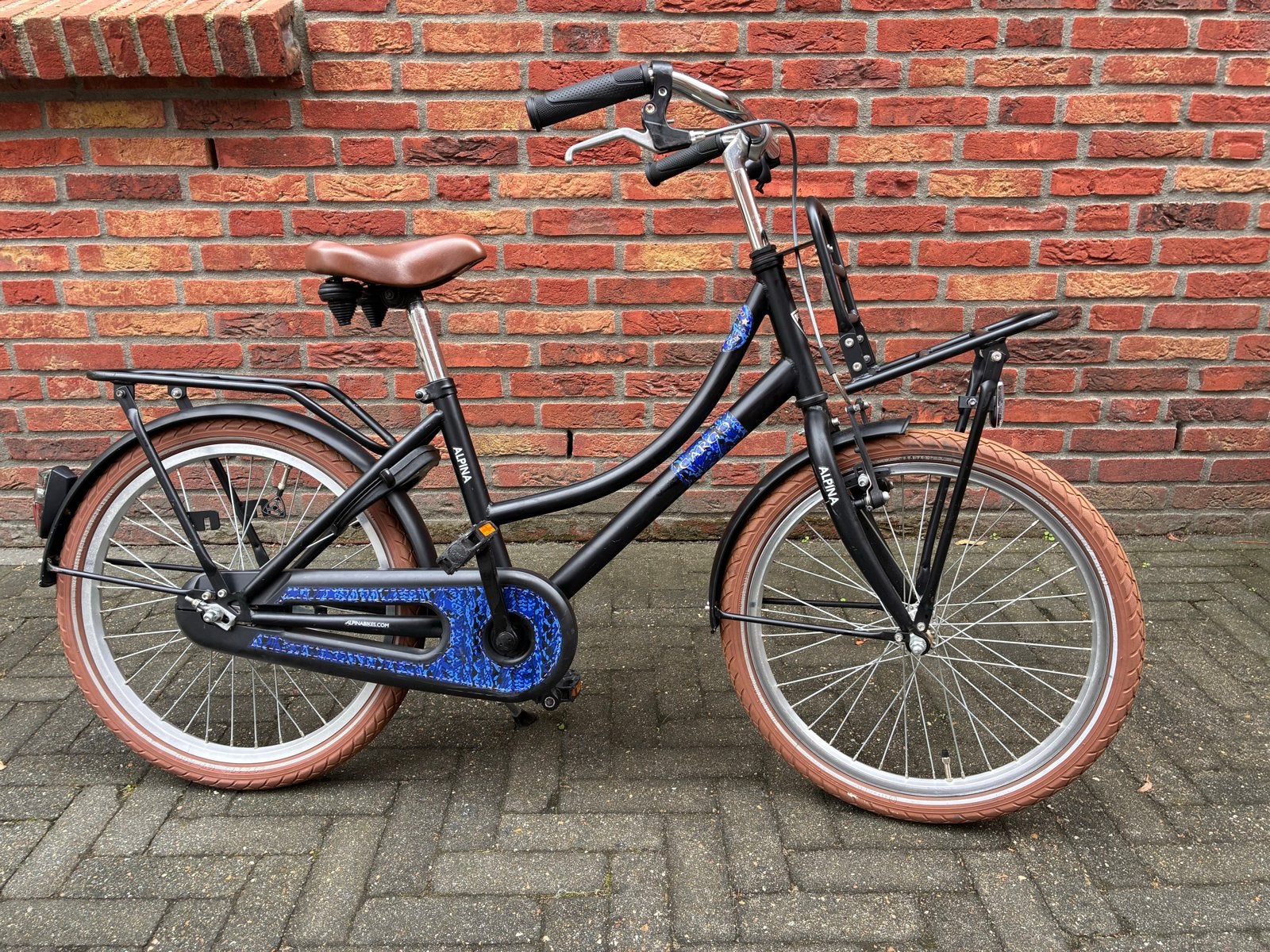 Alpina Cargo 20 inch - Zeer nette kinderfiets, Fietsen en Brommers, Velgrem, Minder dan 49 cm, Zo goed als nieuw, Ophalen