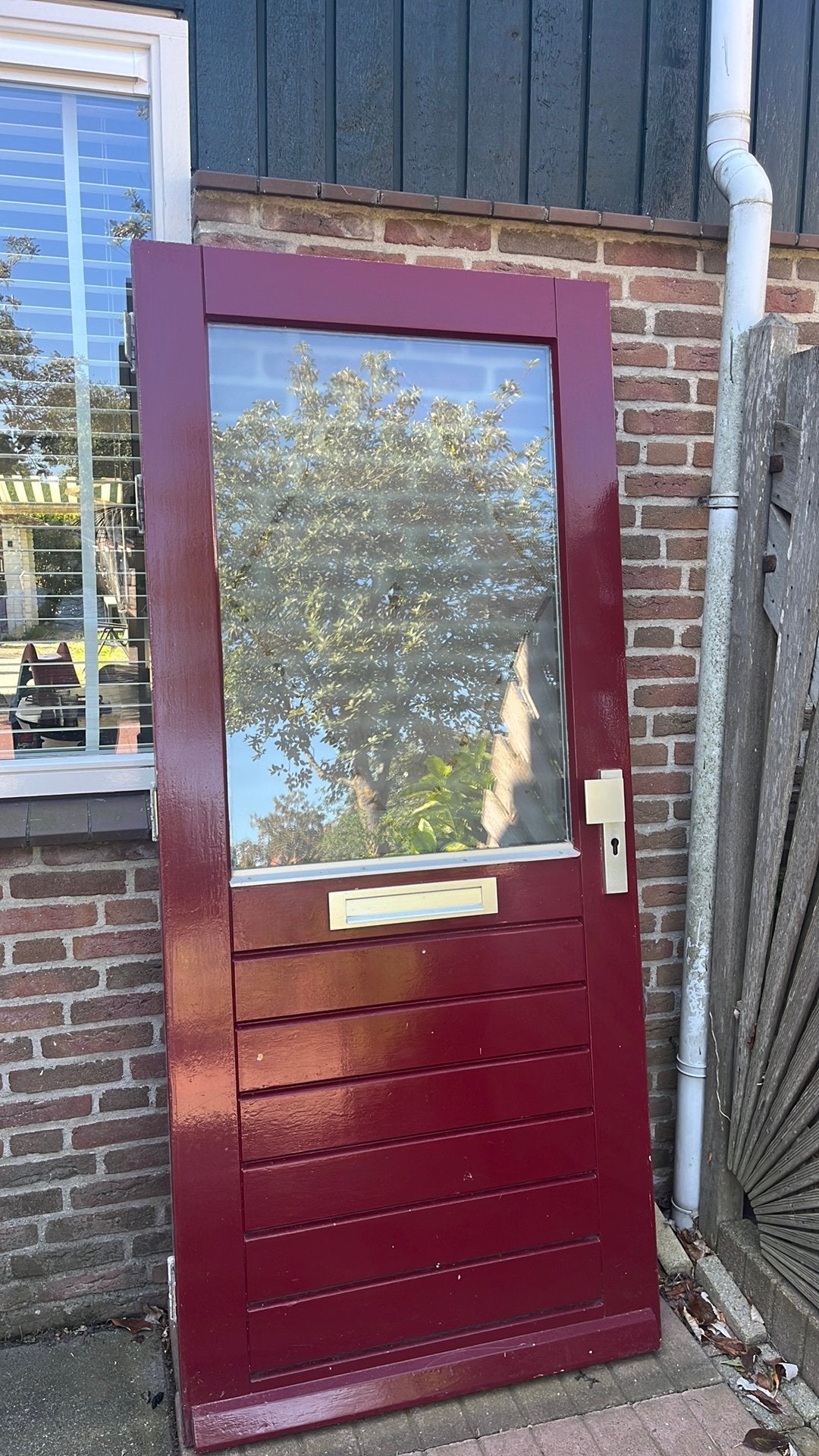 Voordeur gratis, Doe-het-zelf en Verbouw, Deuren en Horren, Ophalen, Gebruikt, 80 tot 100 cm, Buitendeur