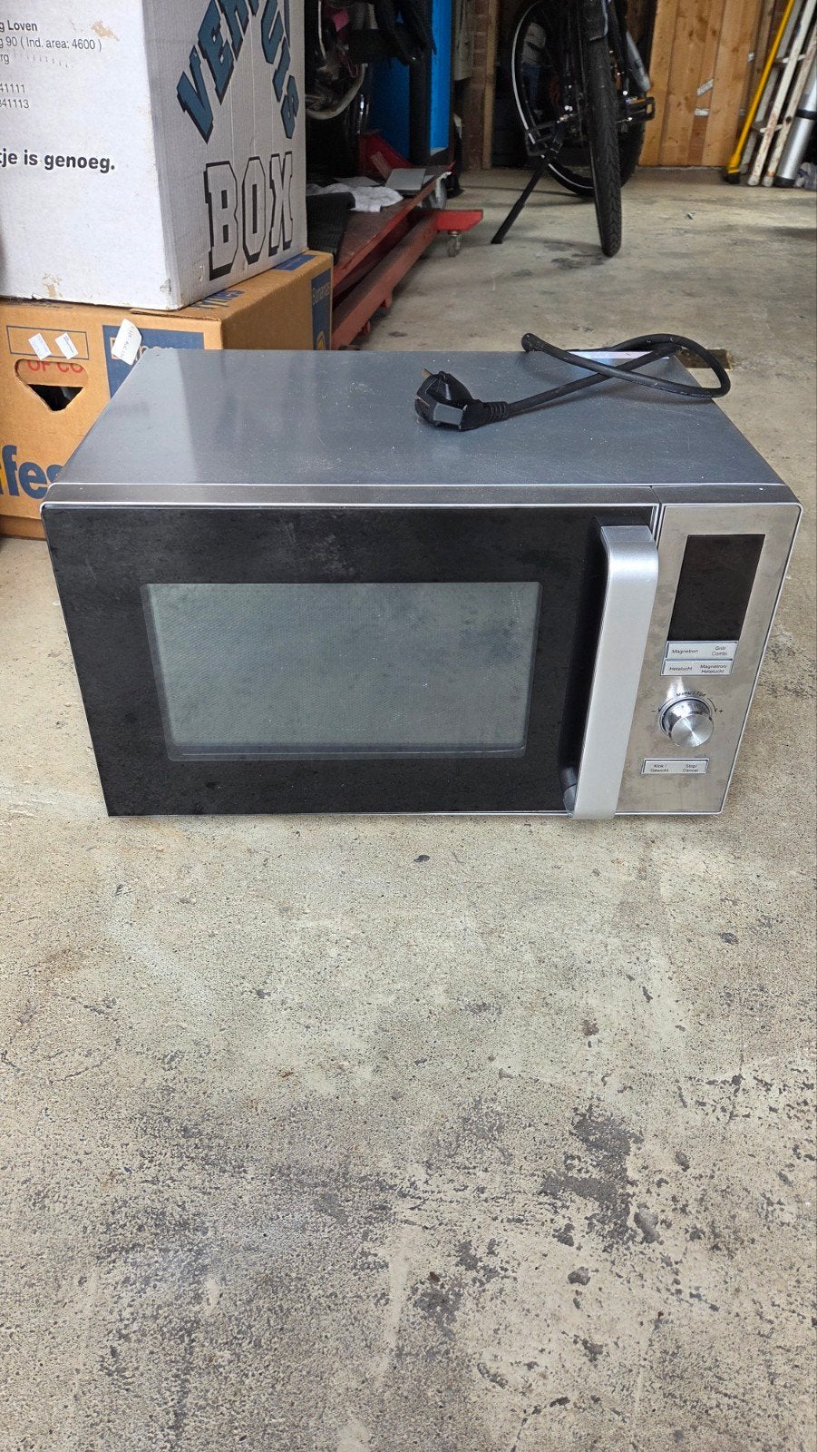 Blokker Combimagnetron BL-95003, Combimagnetron, Grill, Ophalen of Verzenden, Zo goed als nieuw