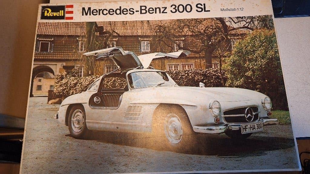 revell H1285 Mercedes SL300  bouwpakket 1/12 !!, Gebruikt, Auto, Revell, Groter dan 1:32