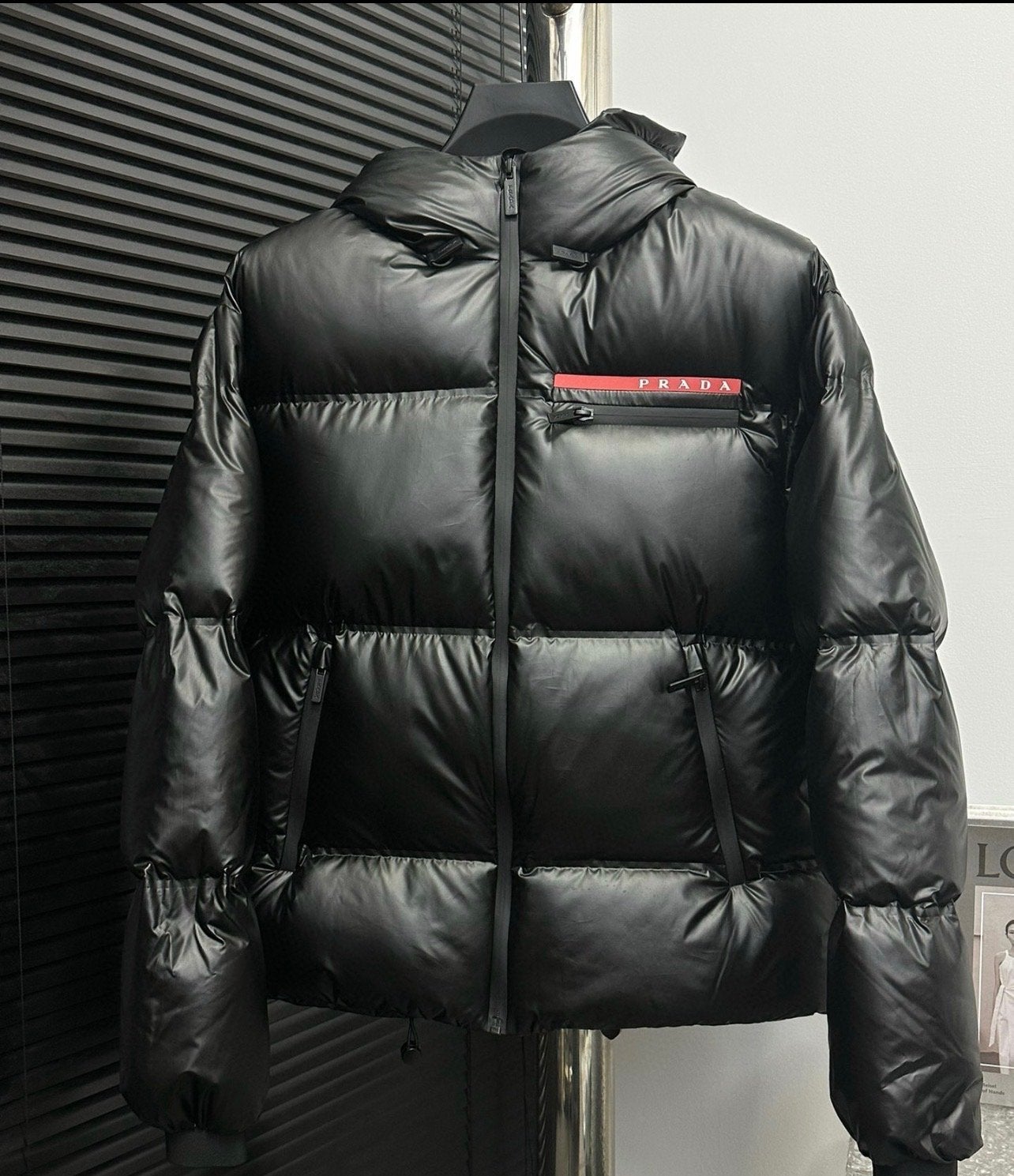 Prada Puffer Jacket Zwart -, Kleding | Heren, Jassen | Winter, Ophalen of Verzenden, Nieuw, Overige maten, Zwart