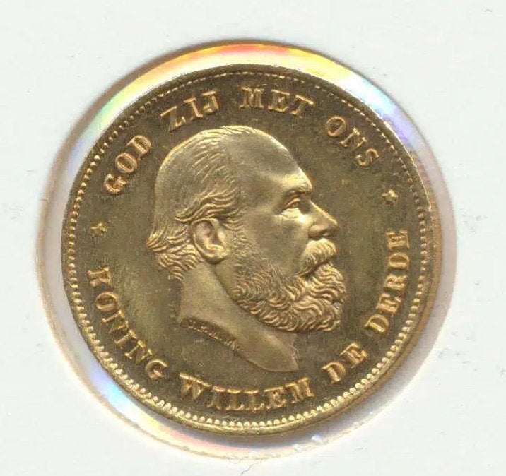 Nederland 10 Gulden goud 4 types, Ophalen of Verzenden, Goud