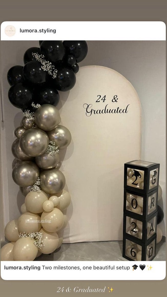 Backdrop - Balloonarch - Ballonnenboog - Vanaf 85!, Hobby en Vrije tijd, Feestartikelen | Verhuur, Ophalen, Nieuw