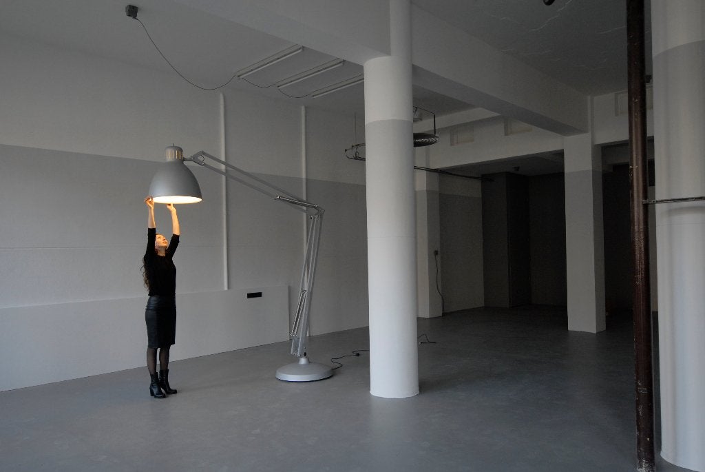 LUXO VLOERLAMP, THE GREAT 1, Ophalen, 200 cm of meer, E27 (groot), Zo goed als nieuw