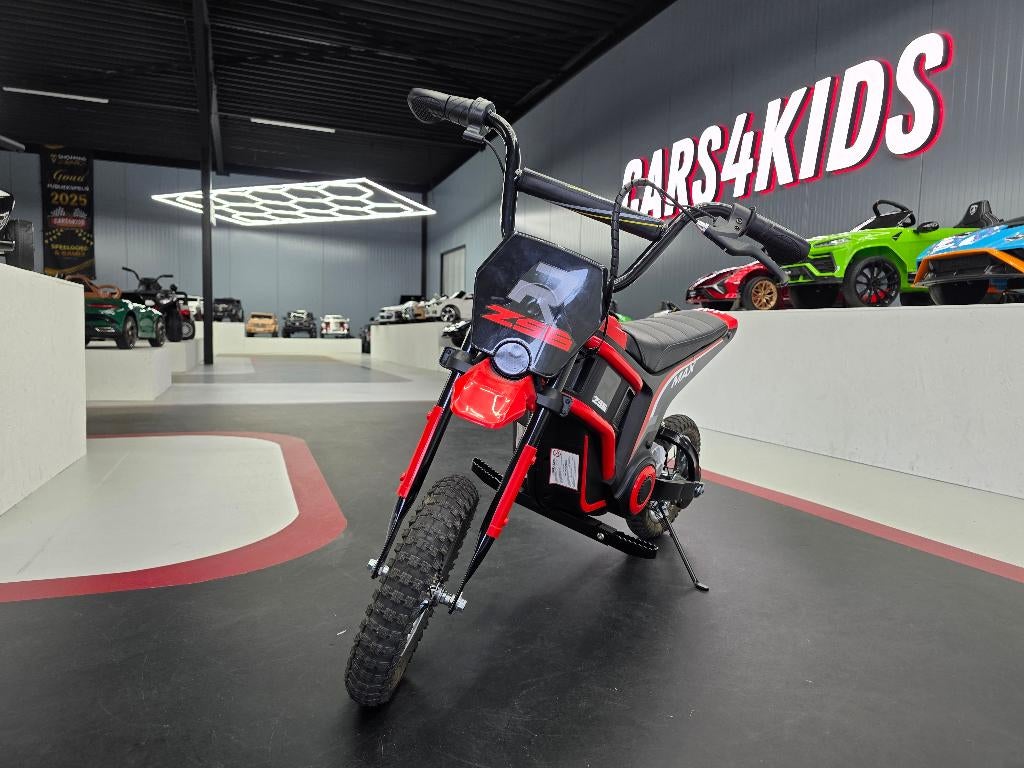 Kinder Crossmotor 24 volt - leren zit - 8 tot 16km, Kinderen en Baby's, Speelgoed | Speelgoedvoertuigen, Nieuw, Ophalen of Verzenden