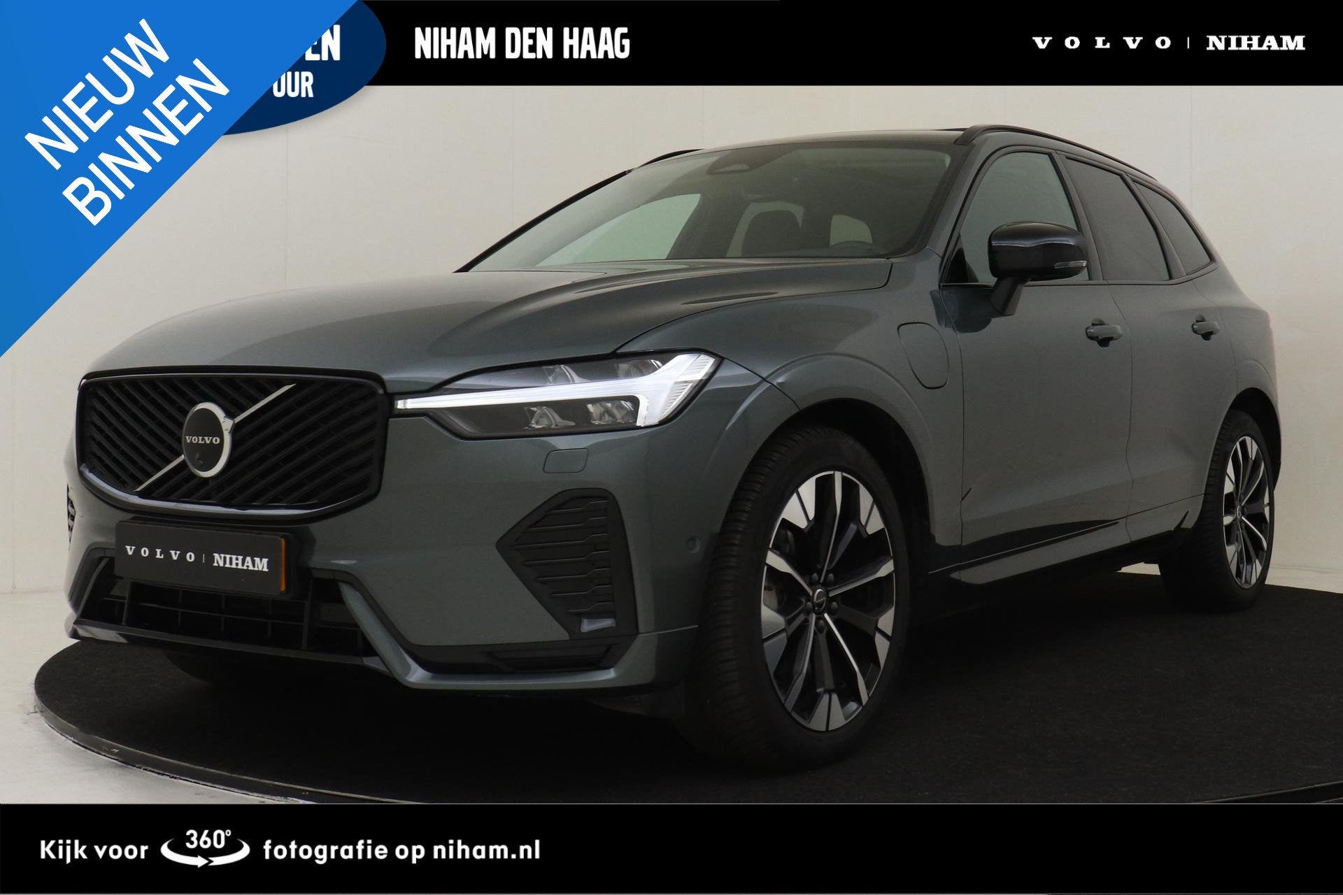 Volvo XC60 II T6 PLUG-IN HYBRID AWD ULTRA DARK -PANO.DAK|HAR, Auto's, Automaat, 12 maanden, Gebruikt, Euro 6