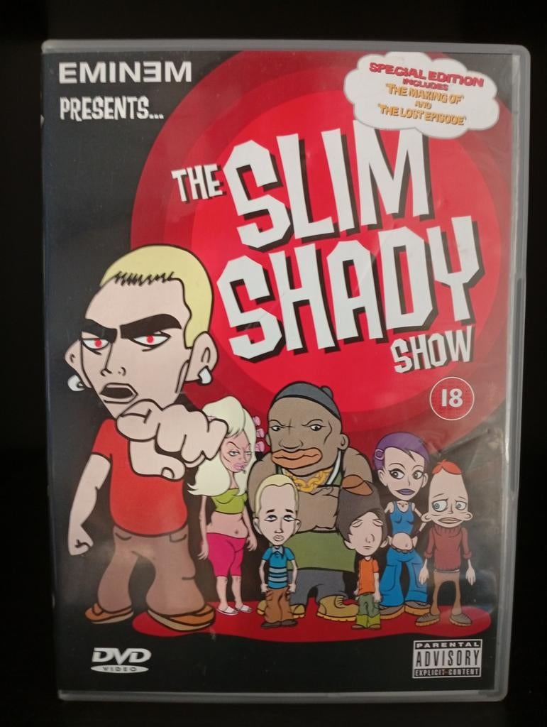 Eminem Presents The Slim Shady Show DVD, Vanaf 16 jaar, Ophalen of Verzenden, Gebruikt