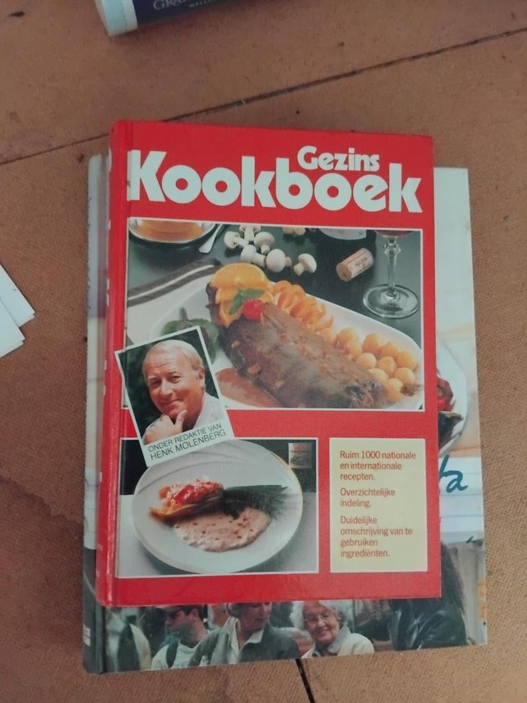 Gezins Kookboek - Henk Molenberg - Ruim 1000 recepten, Gelezen, Hoofdgerechten, Overige gebieden, Henk Molenberg