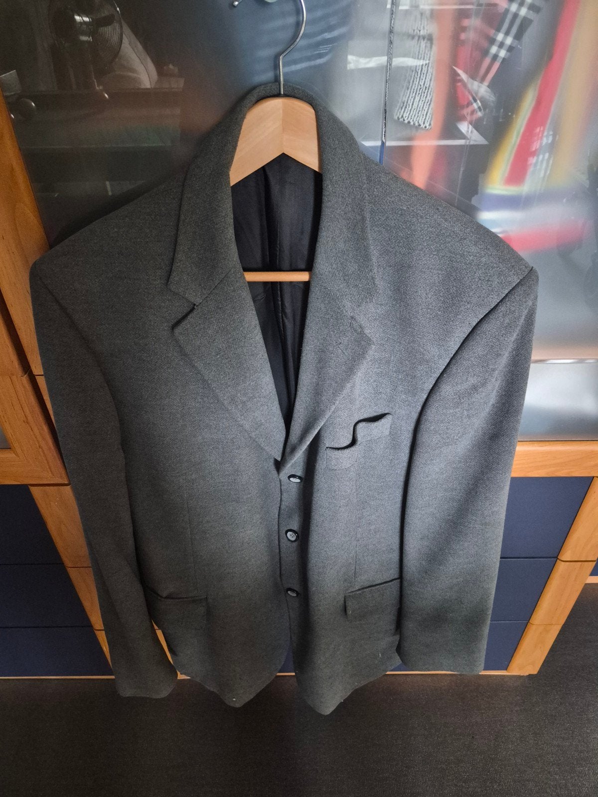 Oxford New Classics Grijs Colbert Maat xxl, Kleding | Heren, Kostuums en Colberts, Maat 52/54 (L), Ophalen of Verzenden, Zo goed als nieuw
