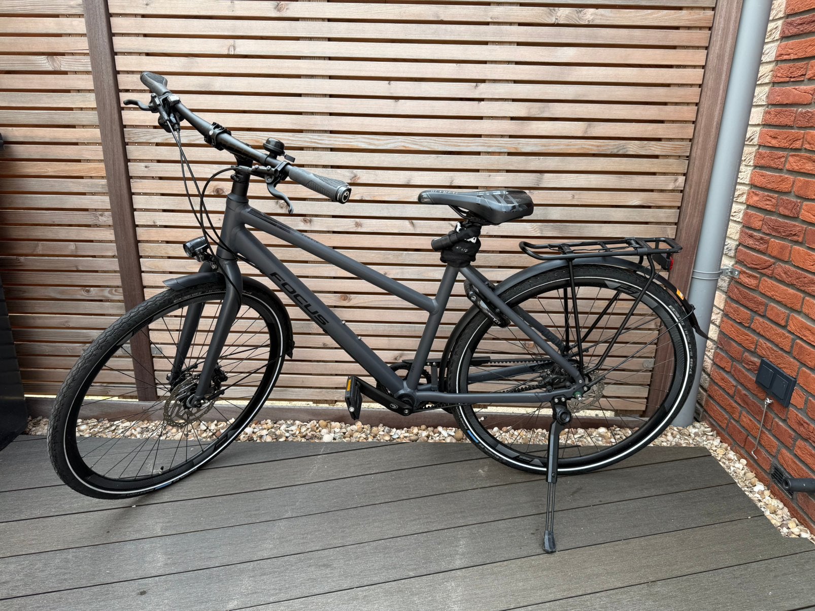Fiets - Focus Planet - Carbon belt - maat M, Gebruikt, Versnellingen, 50 tot 53 cm, Schijfrem