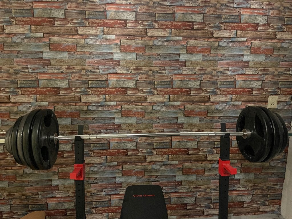 Foto 4 van Complete bankdruk set met stang en 147.5 kg aan gewichten