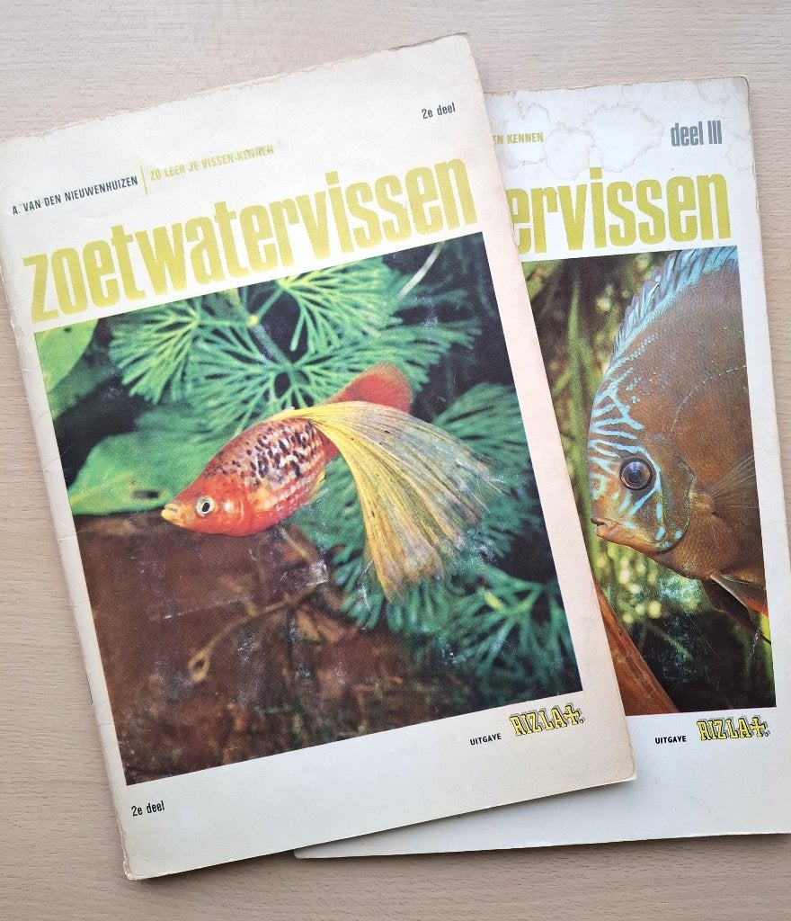 Plaatjes albums Zoetwatervissen uit 1963 Rizla+, Ophalen of Verzenden, Gelezen, Onbekend, Plaatjesalbum