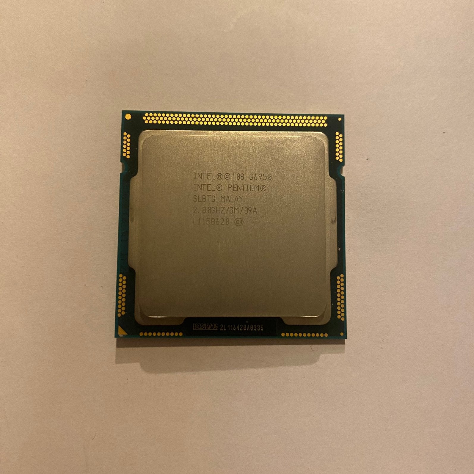 intel Pentium G6950 Dual-Core @2,80GHz ( LGA 1156 ), Computers en Software, Processors, Ophalen of Verzenden, Gebruikt, 2-core