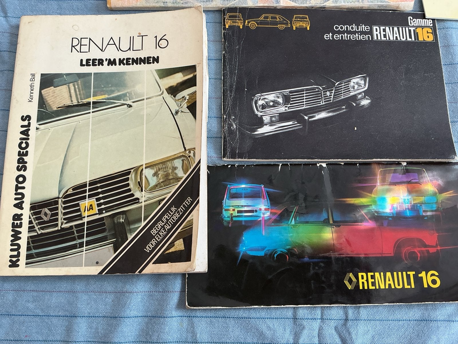 Renault 16 Boeken en Brochures - Collectie, Ophalen of Verzenden, Gelezen, Renault