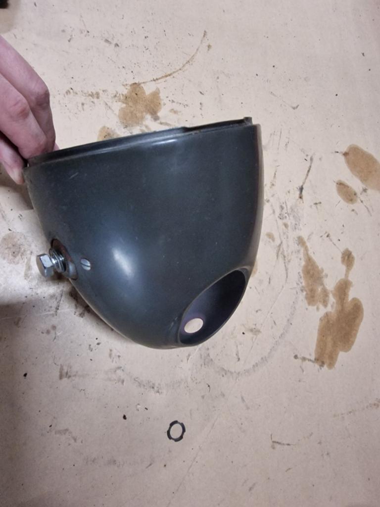 Kreidler Druppelkoplamp achterkant, zonder deuken., Ophalen of Verzenden, Gebruikt, Tank