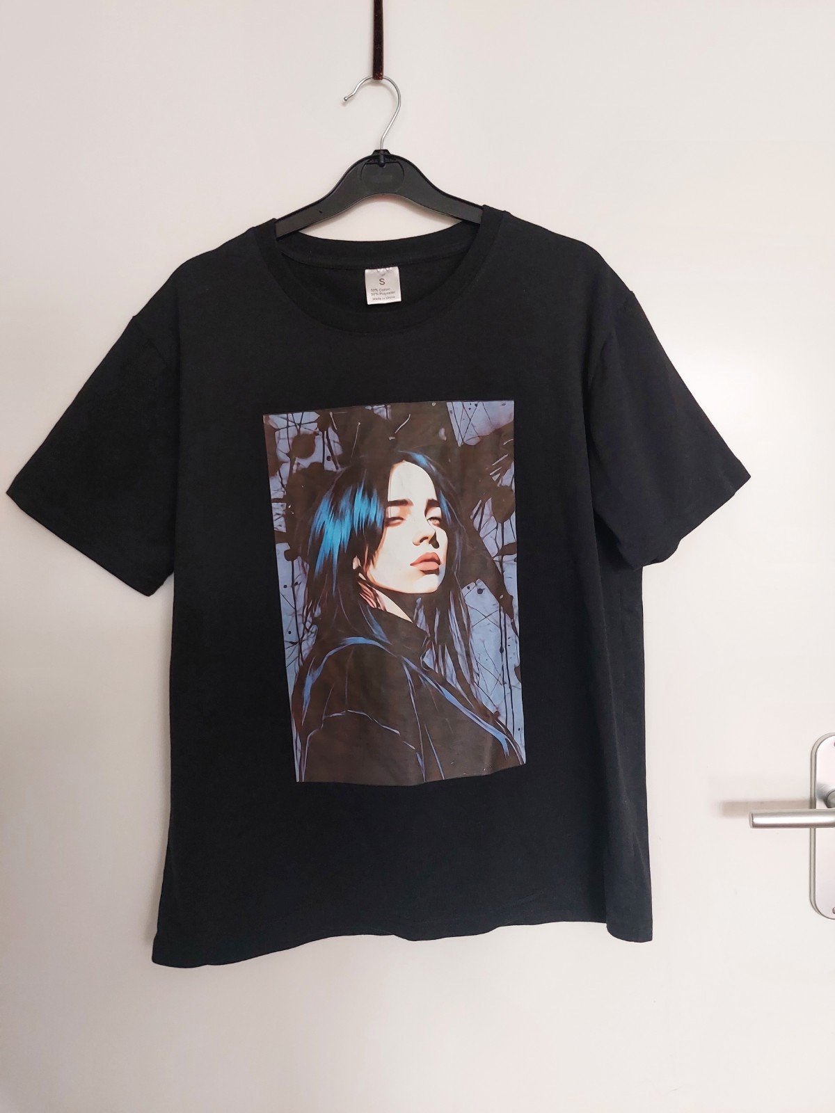 Billie Eilish t-shirt maat S z.g.a.n., Kleding | Dames, T-shirts, Zwart, Ophalen of Verzenden, Korte mouw, Maat 36 (S)