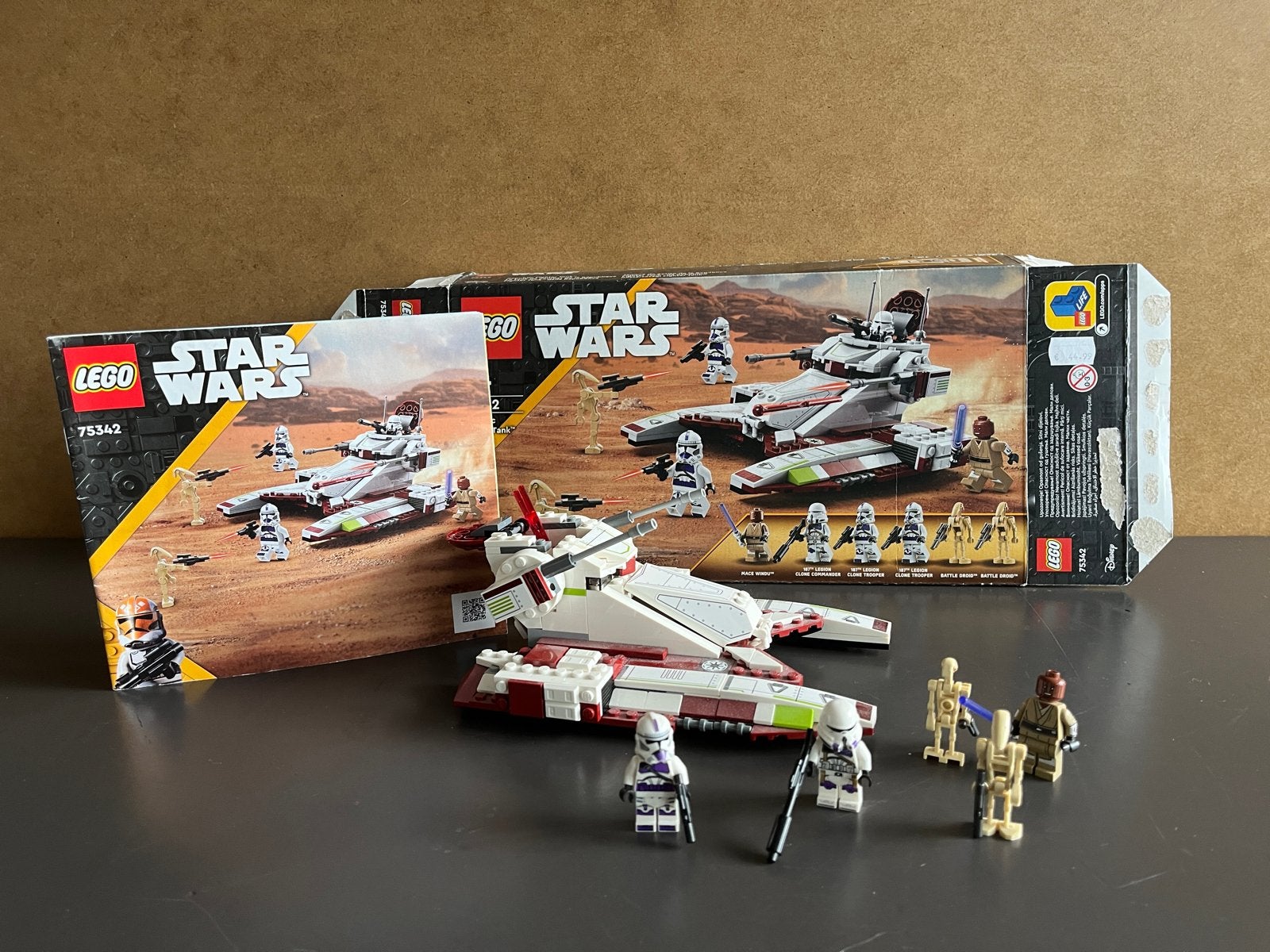LEGO Star Wars 75342 Republic Fighter Tank, Kinderen en Baby's, Speelgoed | Duplo en Lego, Gebruikt, Star Wars, Ophalen of Verzenden