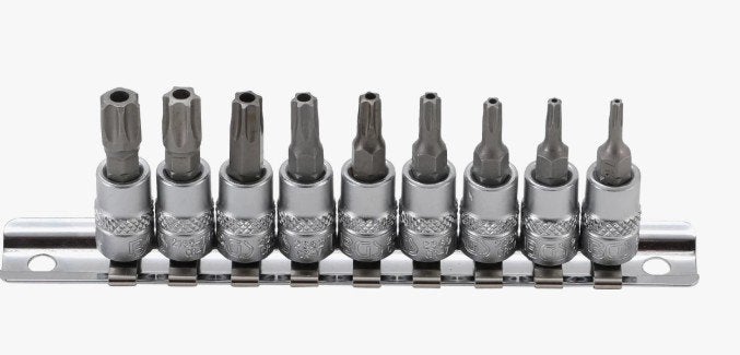 Bitdoppen set torx 1/4\" bgs [2165], Ophalen of Verzenden, Nieuw