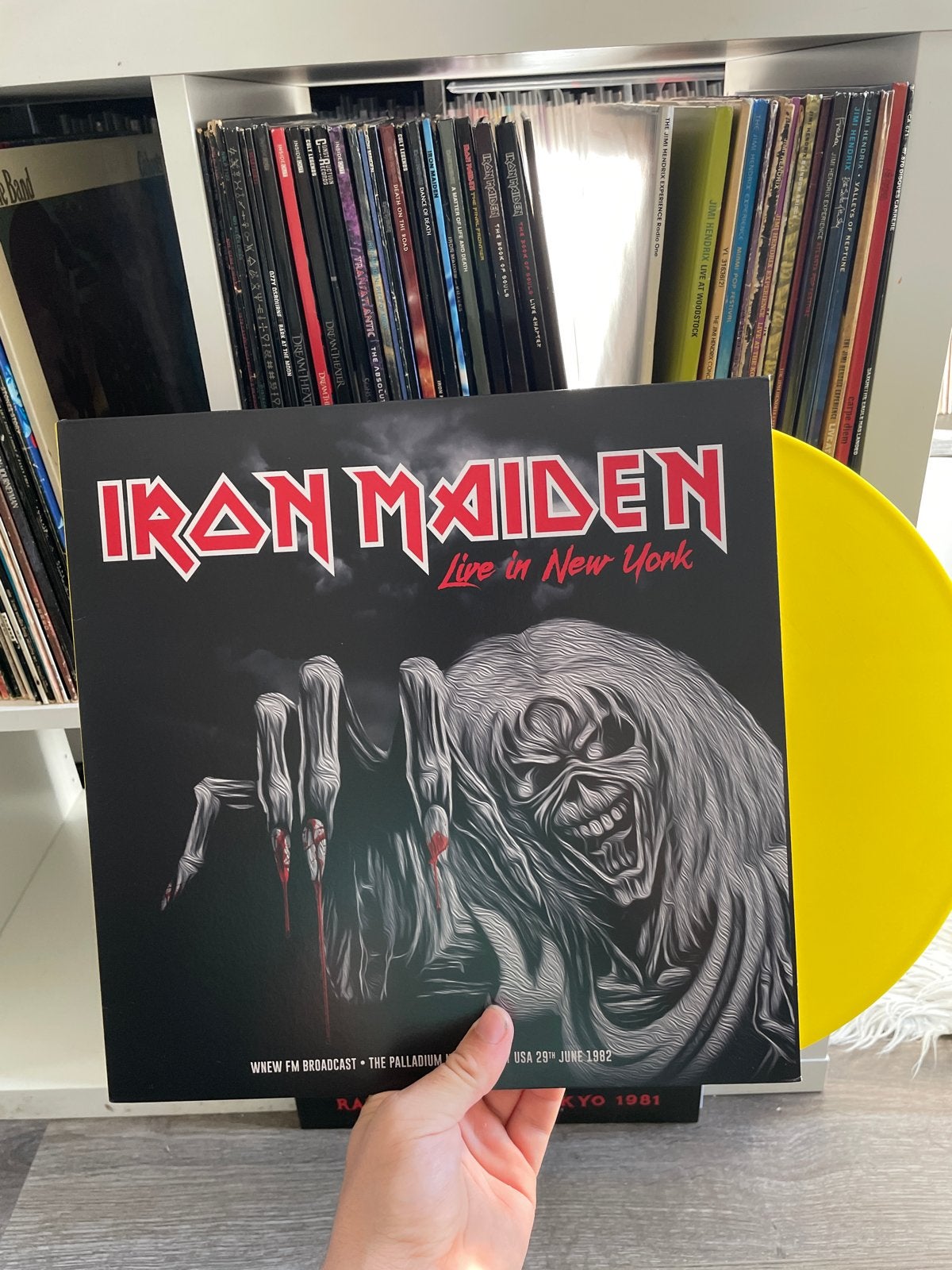 Iron Maiden - Live in New York (Gele Vinyl), Cd's en Dvd's, Heavy metal, Speciale editie, Ophalen of Verzenden, Zo goed als nieuw