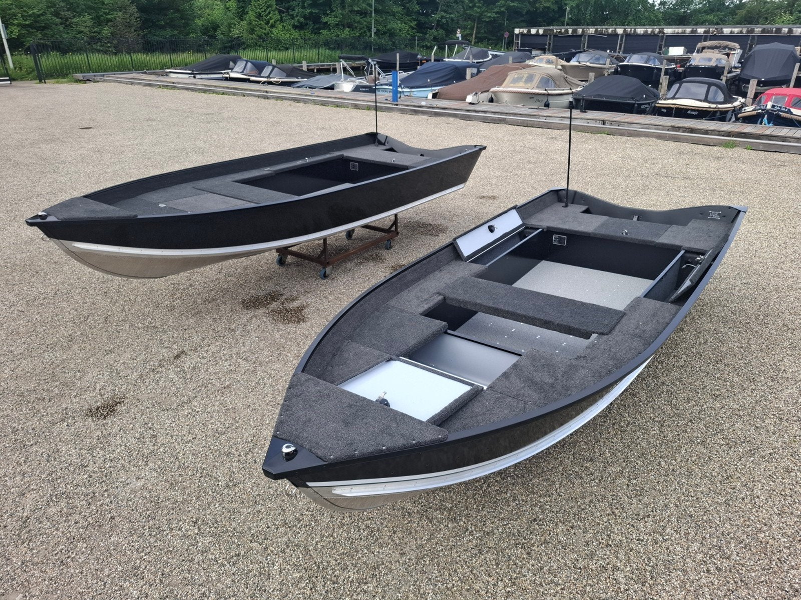 aluminium visboten te koop, Watersport en Boten, Vis- en Consoleboten, Ophalen, Nieuw, Aluminium