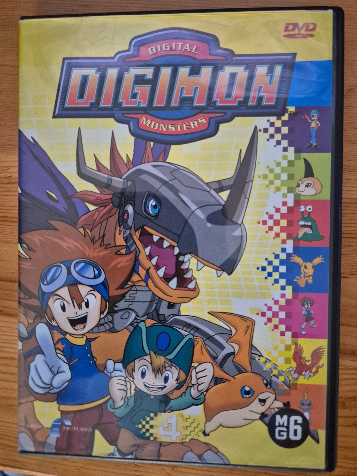 Digital Digimon Monsters DVD - Digi geschiedenis, Cd's en Dvd's, Gebruikt, Serie, Anime (Japans), Vanaf 6 jaar