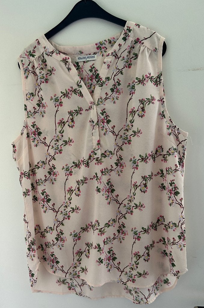Miller & Monroe lichtroze top mt 46, Kleding | Dames, Maat 46/48 (XL) of groter, Ophalen of Verzenden, Zo goed als nieuw, Miller & Monroe
