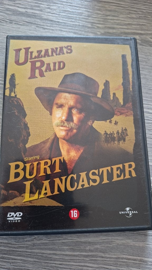 Ulzana's Raid met Burt Lancaster western dvd, Spaans, Ophalen of Verzenden, Vanaf 12 jaar, Duits