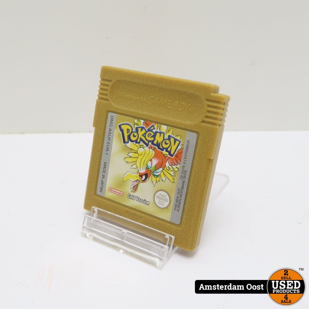 Pokemon Gold Version | Nintendo Gameboy  Game, Nintendo, Gebruikt, Support@nintendo.com, 11-1 Hokotate-cho, Kamitoba, Minami-ku
Kyoto 601-8501
Japan