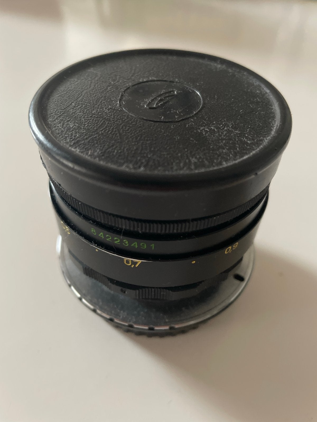Helios 44-2 lens met Canon EF mount adapter, Audio, Tv en Foto, Fotografie | Lenzen en Objectieven, Overige merken, Gebruikt, Ophalen of Verzenden
