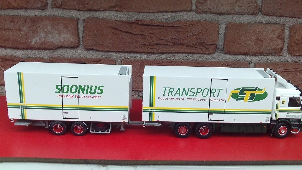 Tekno  Scania  3  Serie  van  Soonius., Ophalen of Verzenden, Nieuw, Bus of Vrachtwagen, Tekno