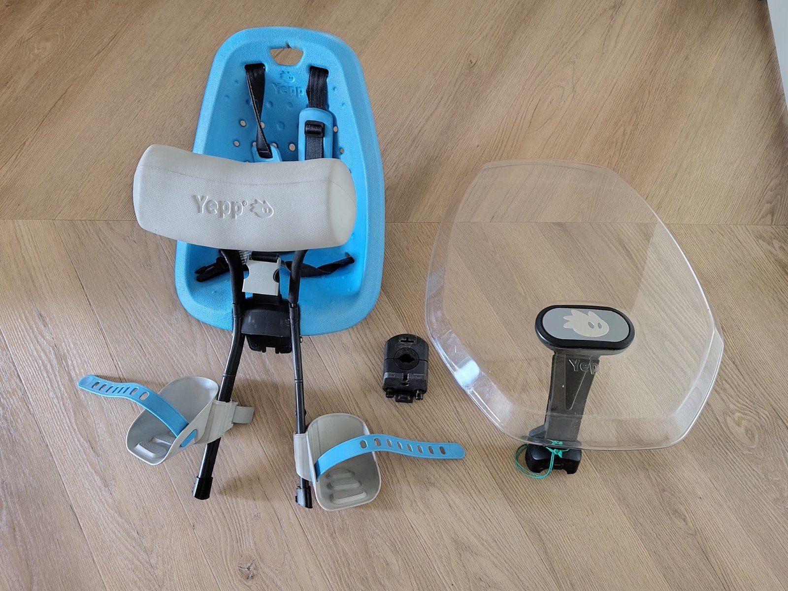 Yepp Fietsstoeltje incl. windscherm (Universeel te monteren), Yepp, Voorzitje, Ophalen of Verzenden, 0 t/m 13 kg